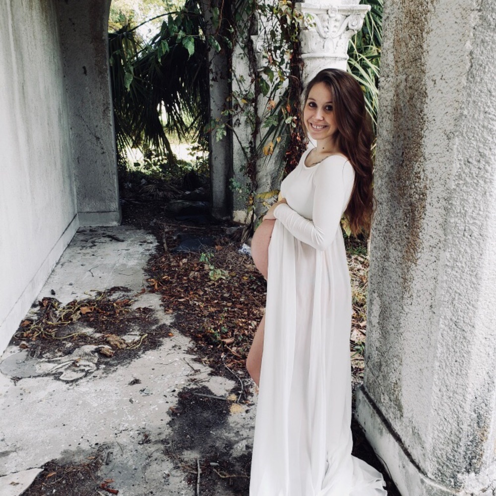 Maternity photoshoot dress!